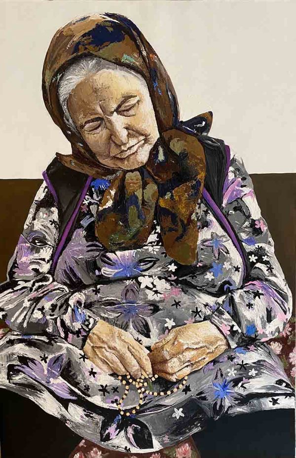 Grandma, Acrylic on Canvas, 100×120, 2020